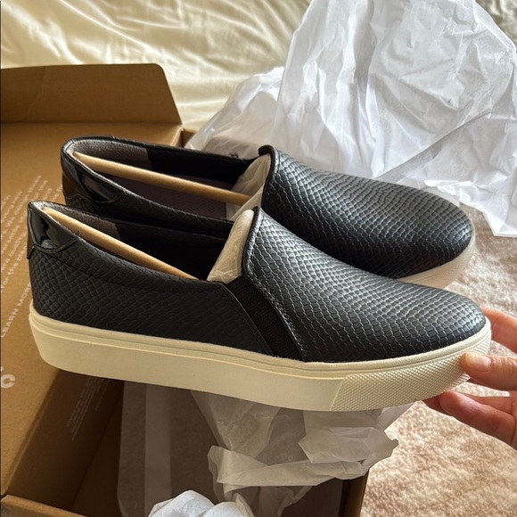 Dr. Scholl's Black Slip-On Sneakers - Picture 2 of 4